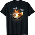 Mad Gamer Fox Kawaii Anime Gift and Shirts