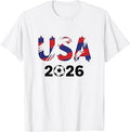 Soccer Fan Shirt 2026 USA 2026 Soccer Supporter T-Shirt
