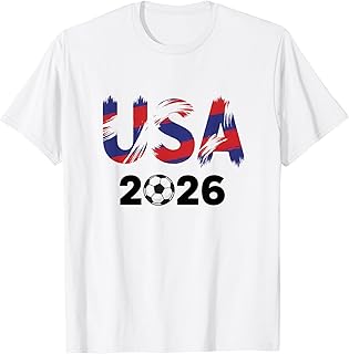 Soccer Fan Shirt 2026 USA 2026 Soccer Supporter T-Shirt
