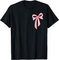 You are So Loved John 3:16 Pink Bow Christian Faith Design T-Shirt