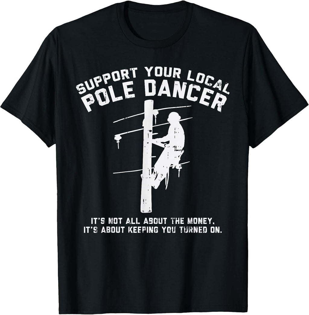 BoredKoalas Electrician Shirts Power Lineman Gift