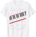 MJ Piano Shirt for Men Women T-Shirt