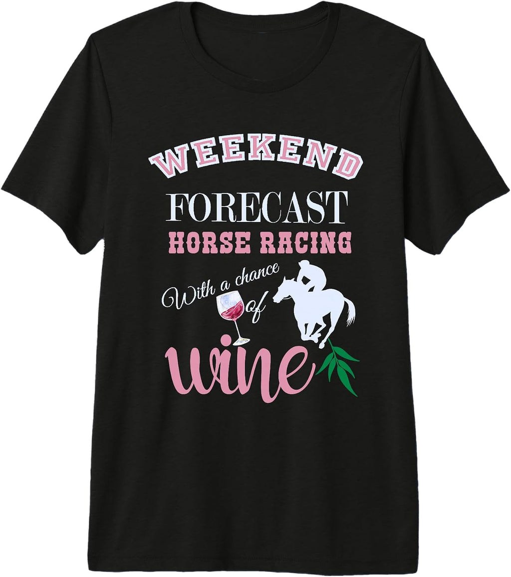 Horse Racing Fans Gifts Equestrian Sports Shirt
