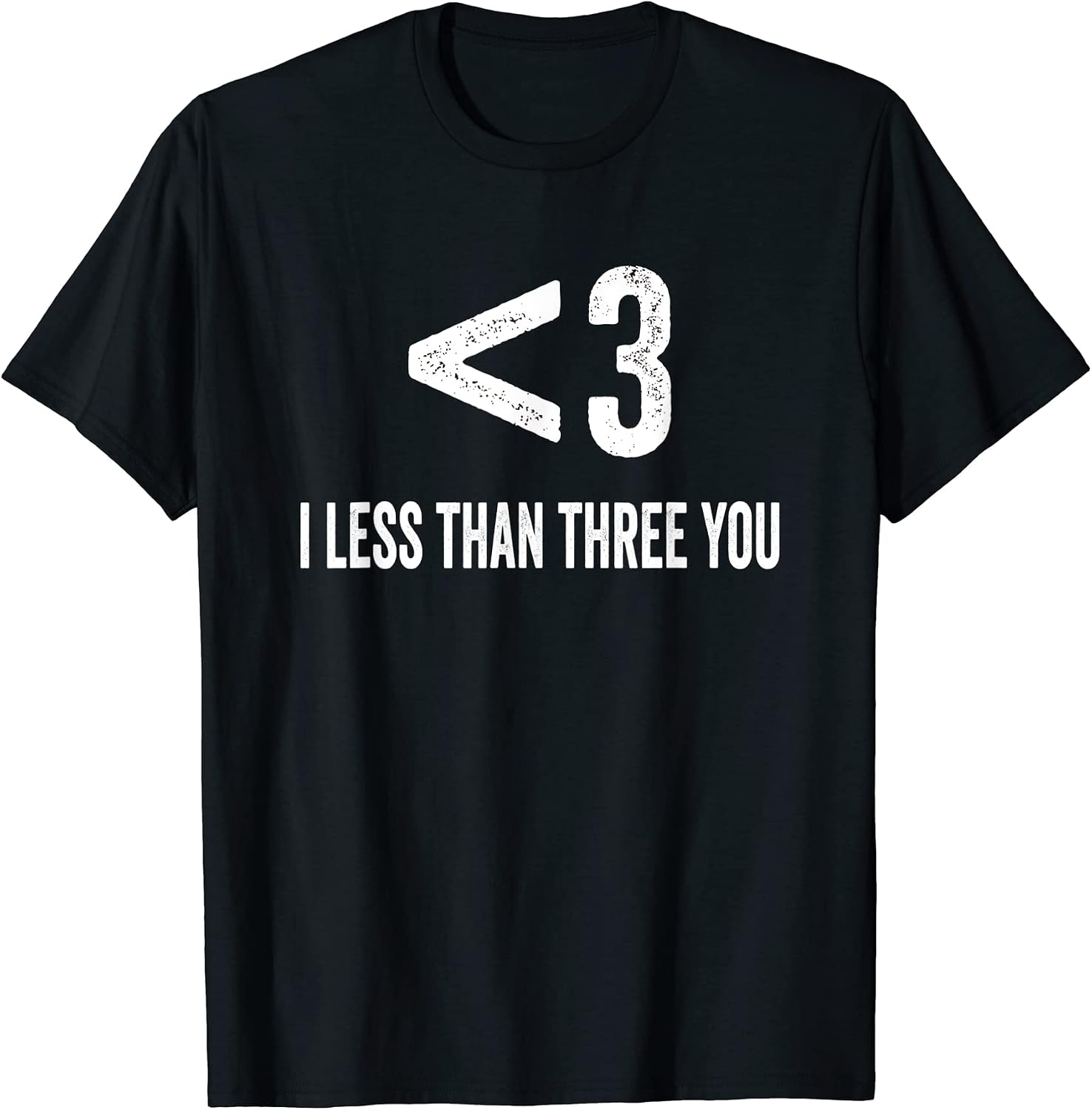 Nerdy Less Than Three You for Men Women Kids