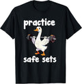 Practice Safe Sets Funny Gym Merch