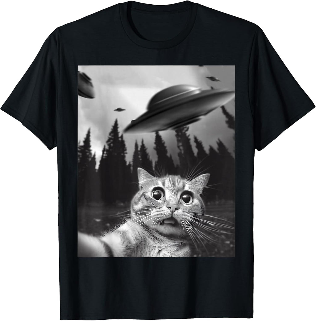 Funny Alien Cat Selfie Shop