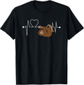 Cute Herbivorous Wildlife Pulse Line Humor Outfit