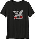 Womens I'm A 90's R&B Kinda Girl Boombox RNB Love Music Premium Tri-Blend T-Shirt