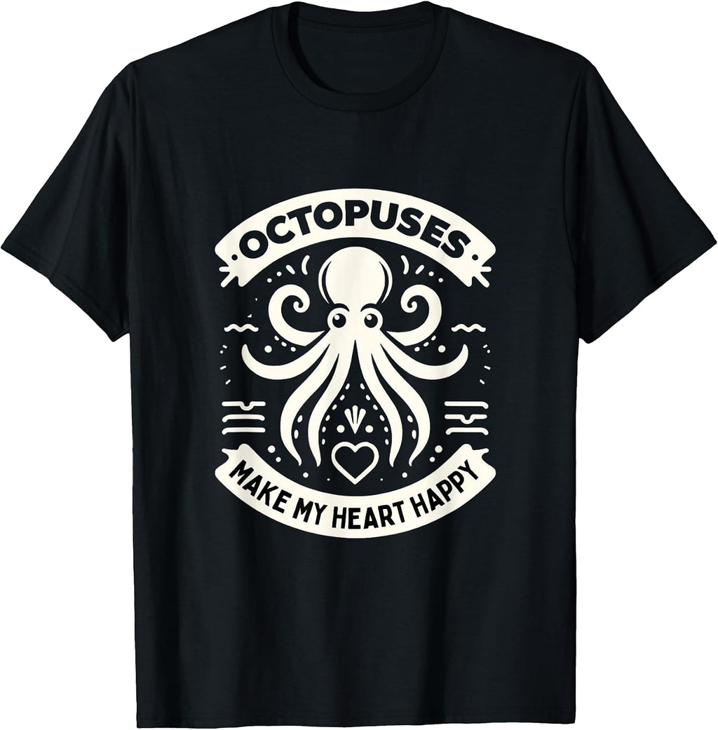 Octopus Shirts & Kraken Shirts Cephalopod Gifts