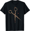 Hair Stylist Hairdresser Cheetah Leopard Scissors