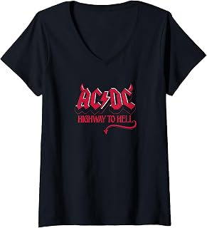 Women's ACDC - Highway to Hell V-Neck T-Shirt