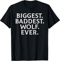 Biggest Baddest Wolf Ever Werewolf Hilarious