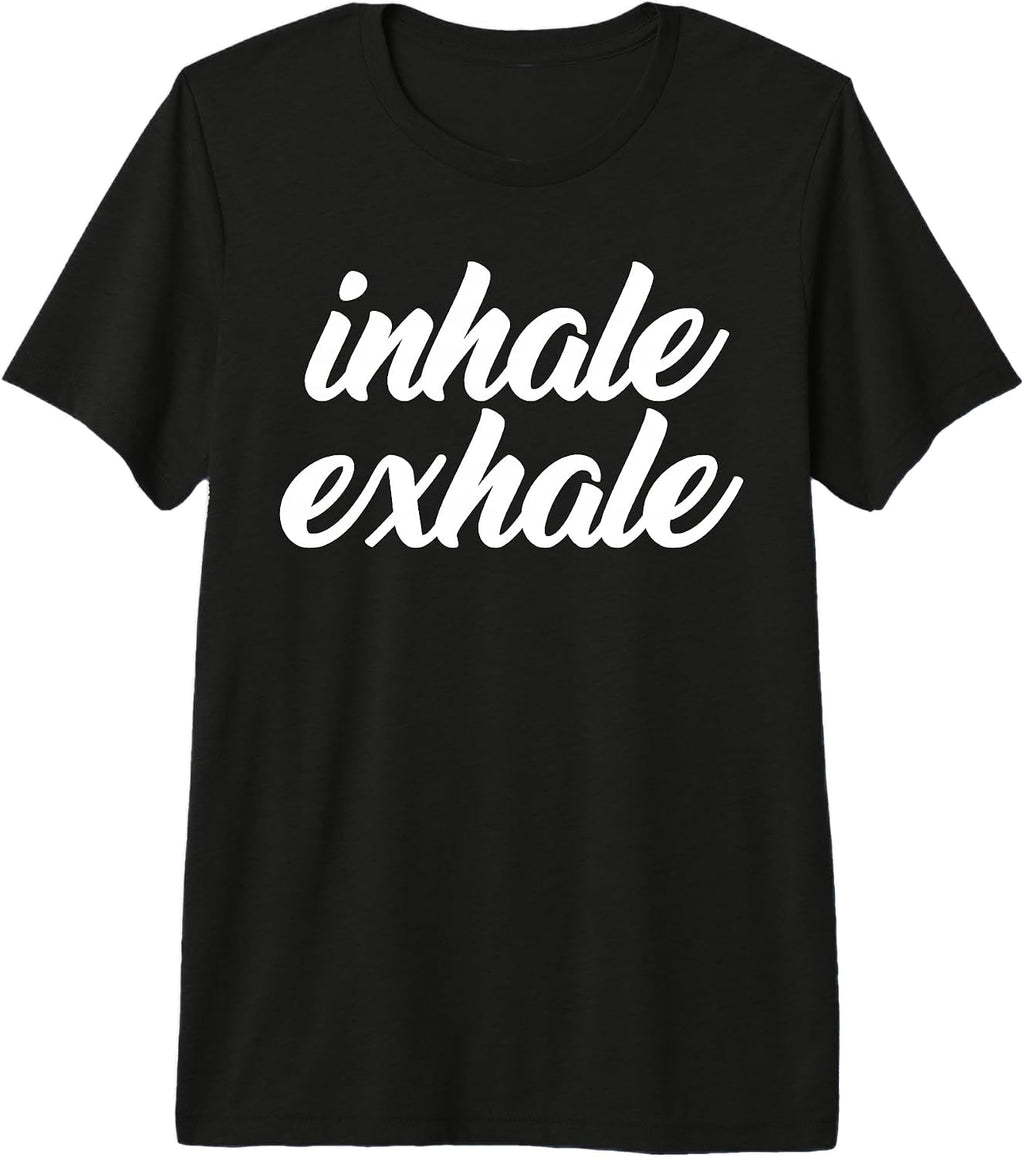 Inhale Exhale Yoga Workout Meditation Gift