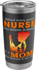 Behind every great nurse is a cool Mom shirt