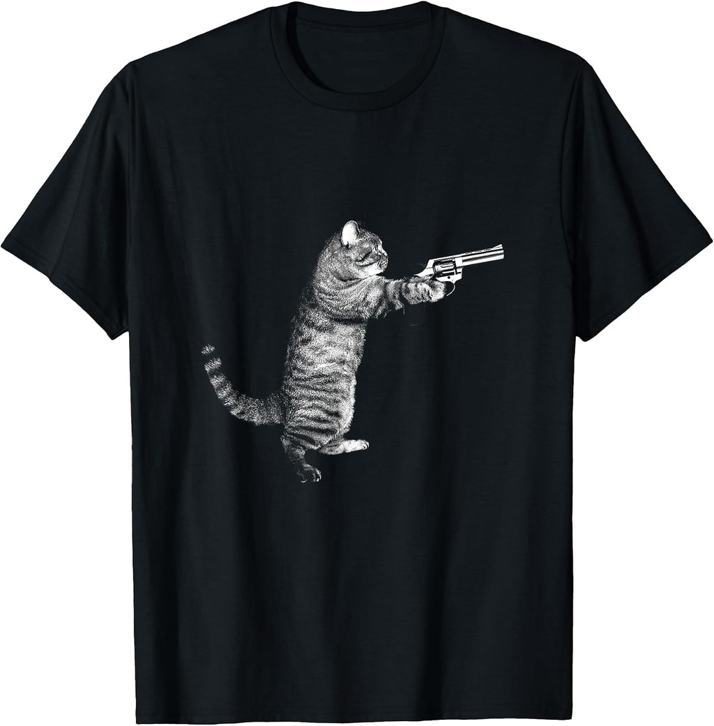 Cat and Gun Tee