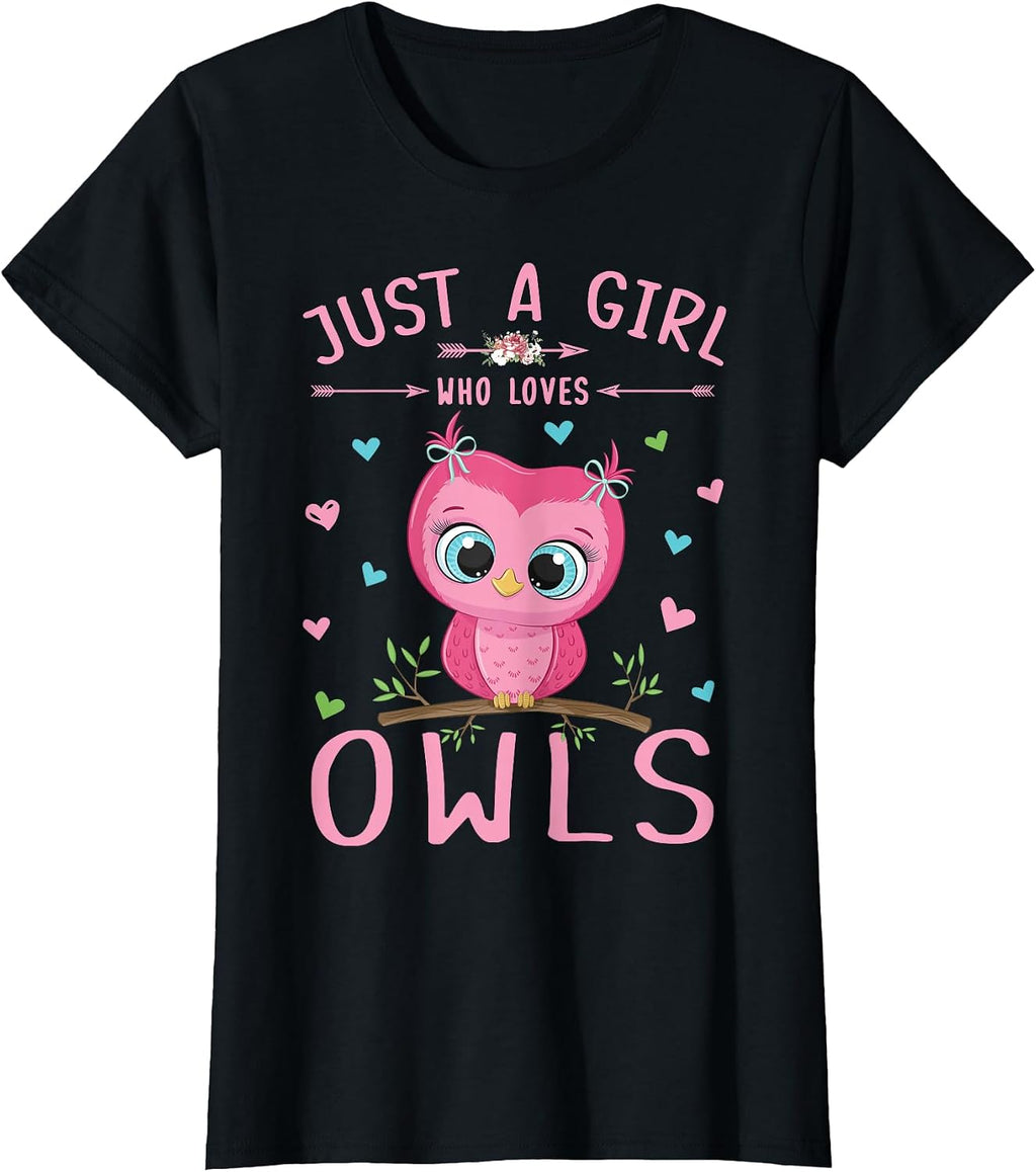 Cute Owls Gifts Costume For Girls Kids Women.