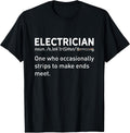 Lustige Elektriker T-Shirts