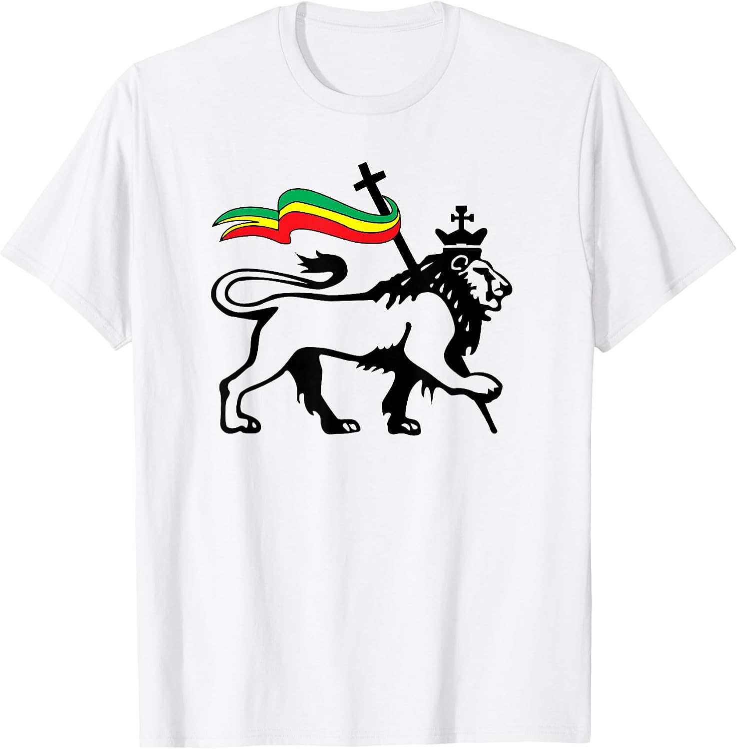 Rasta Lion of Judah Rastafarian Reggae Lion Merch