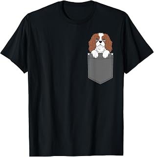 Cavalier King Charles Art for Men Women Cavalier Spaniel T-Shirt