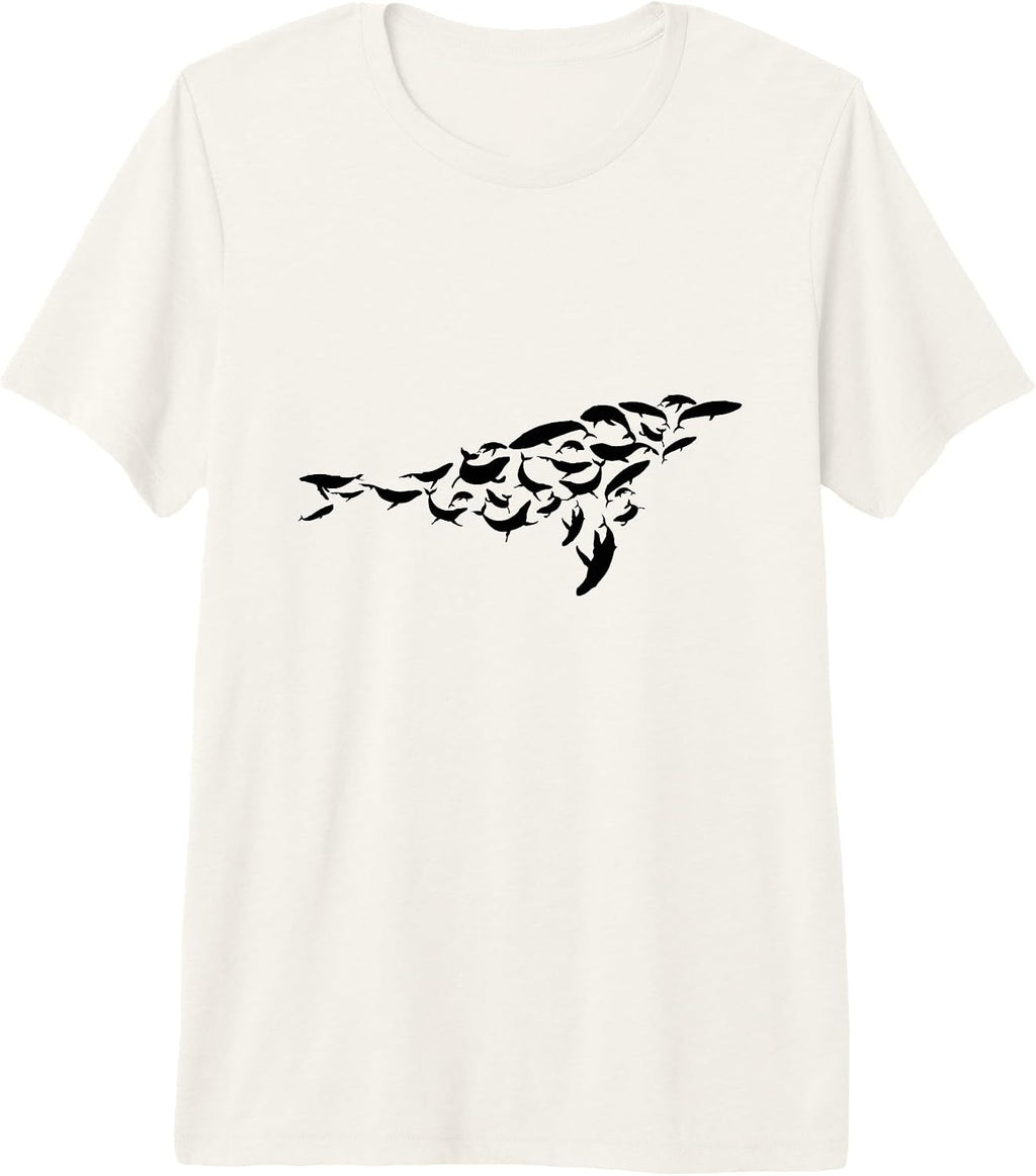 Whale Swarm Whale Shape Ocean