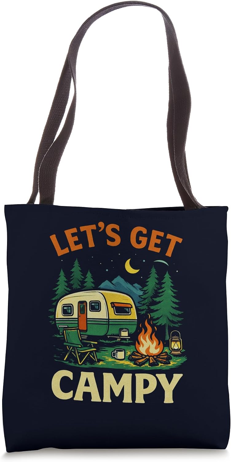 Camping Trailer Campfire Outdoor Humor Hub Shirt