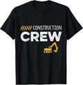 Construction Crew Two and Diggin' It Dump Parents and Kids T-Shirt