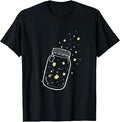 Fireflies Bugs in A Jar Firefly Lightning Insects T-Shirt