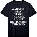 Cool Rotisserie Chicken Humor Quote Merch