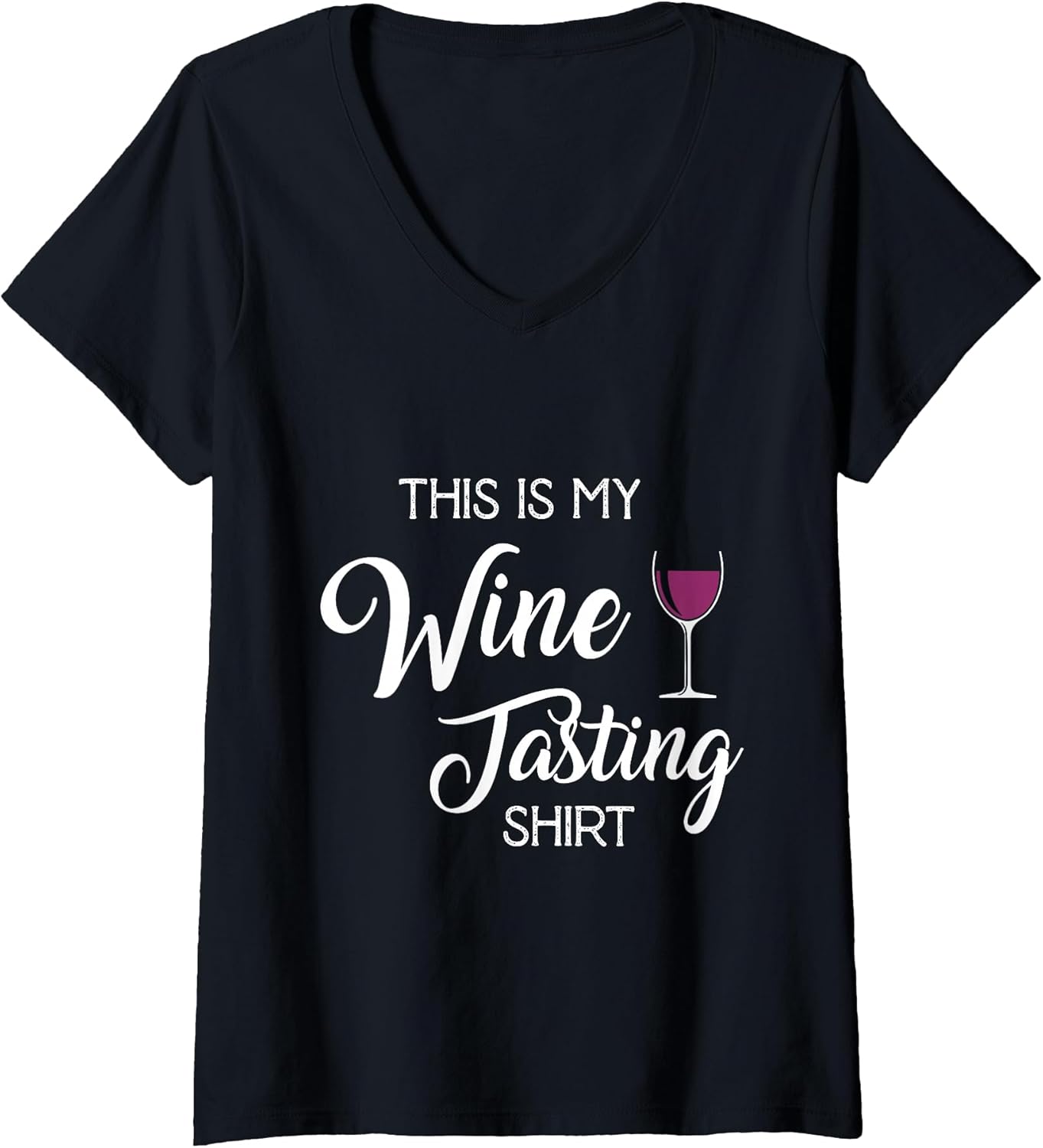 Funny Tee Graphic M23T This Is My Wine Tasting Shi