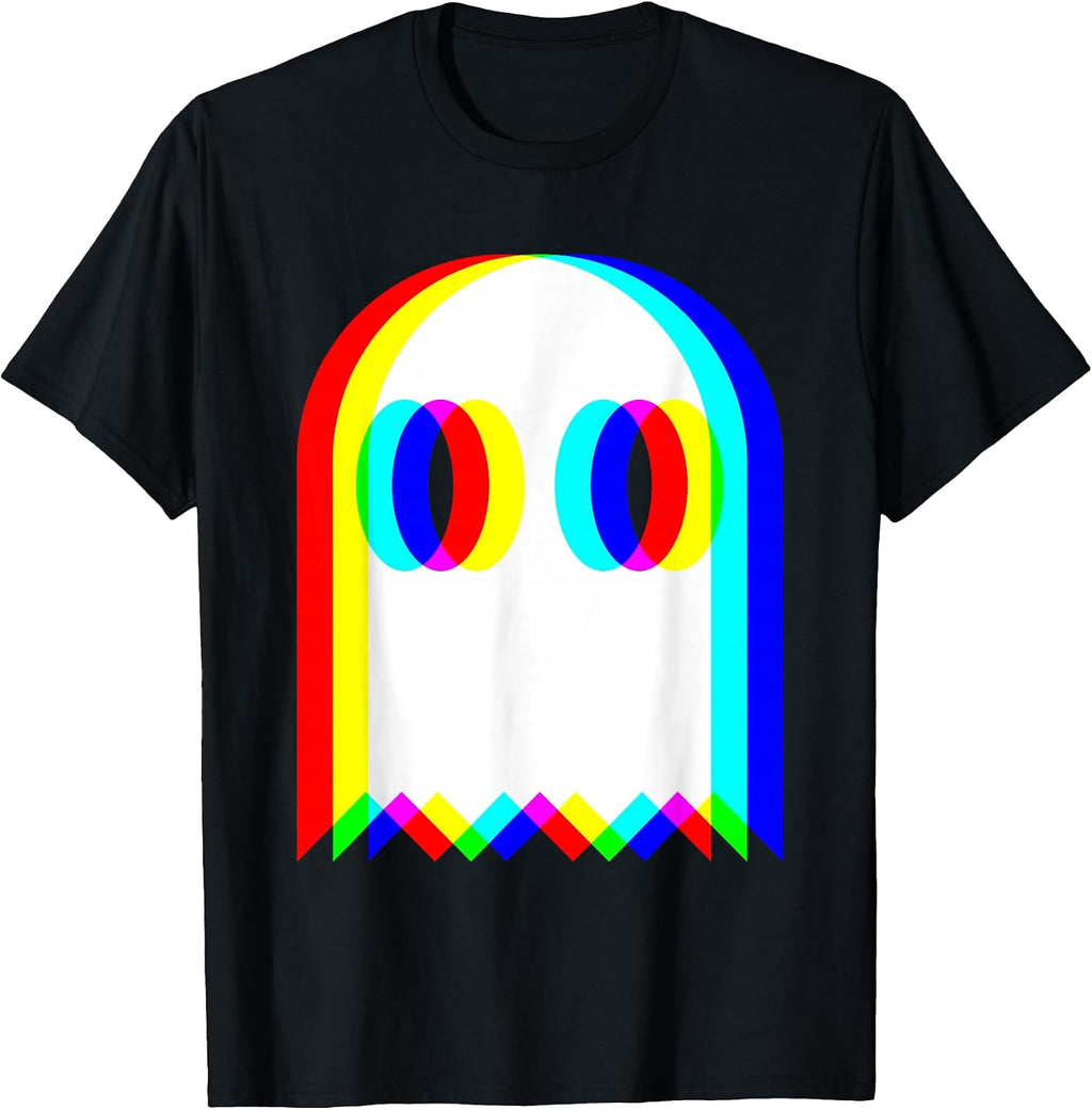 Rave Edm Outfit Men Women Ghost Optical Illusion