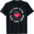 Sixth Grader Cheetah Heart School Merch