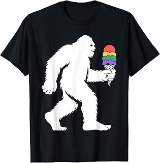 Funny Ice Cream Art for Men Women Dessert Ice Cream Lover T-Shirt