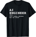 Funny AI Engineer Engineering Merch by BPD