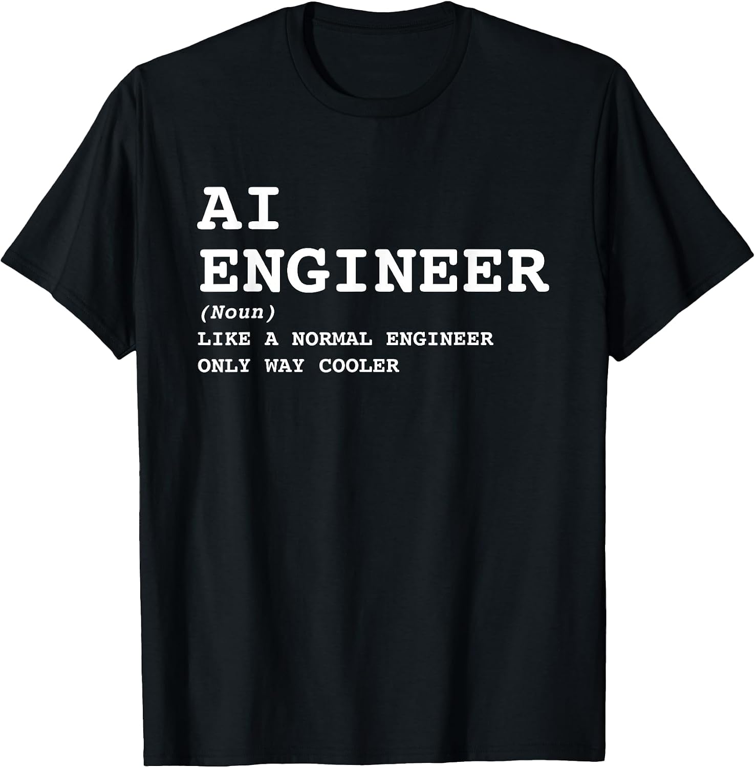 Funny AI Engineer Engineering Merch by BPD