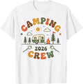 Camping Crew Retro Family Matching Camp Group Squad Team T-Shirt