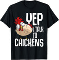 Cute Talking Chick Farmer Humor Lover Fan Best Art