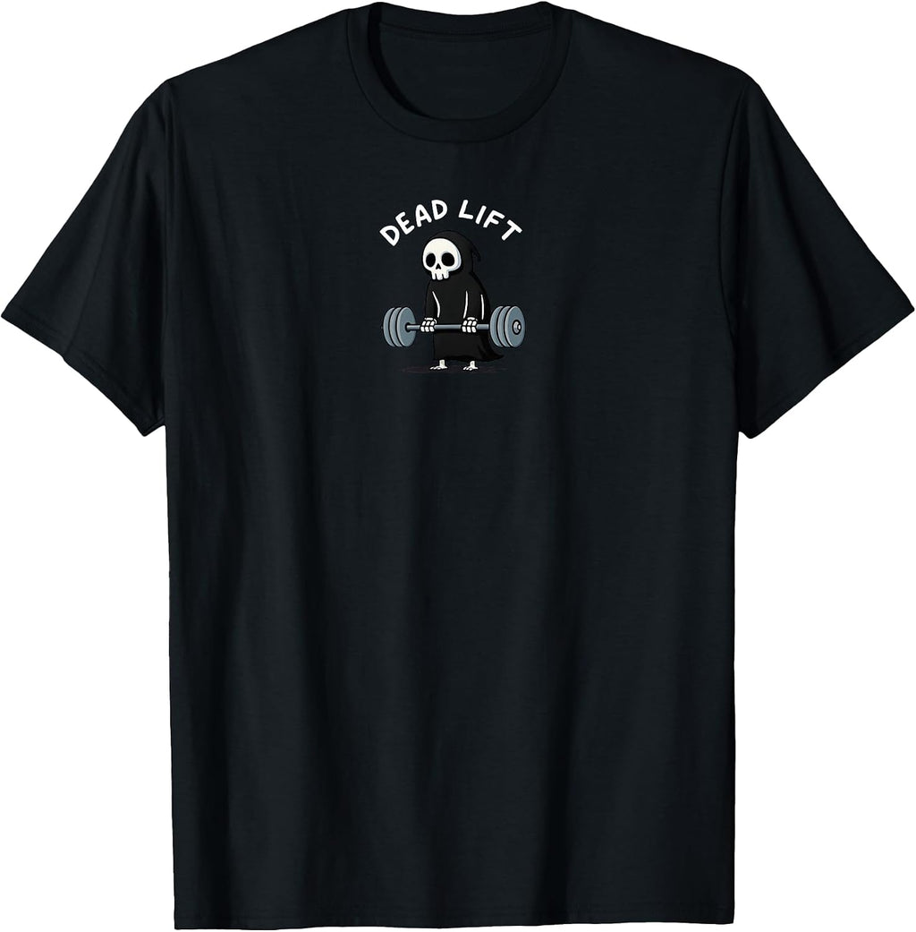 Deadlift Skeleton Weight Lifting Workout Merch Co.