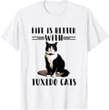 Funny Tuxedo Cat Lover Shirt & Gifts Co