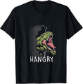 Hangry T-Rex Lover Dinosaur Cartoon