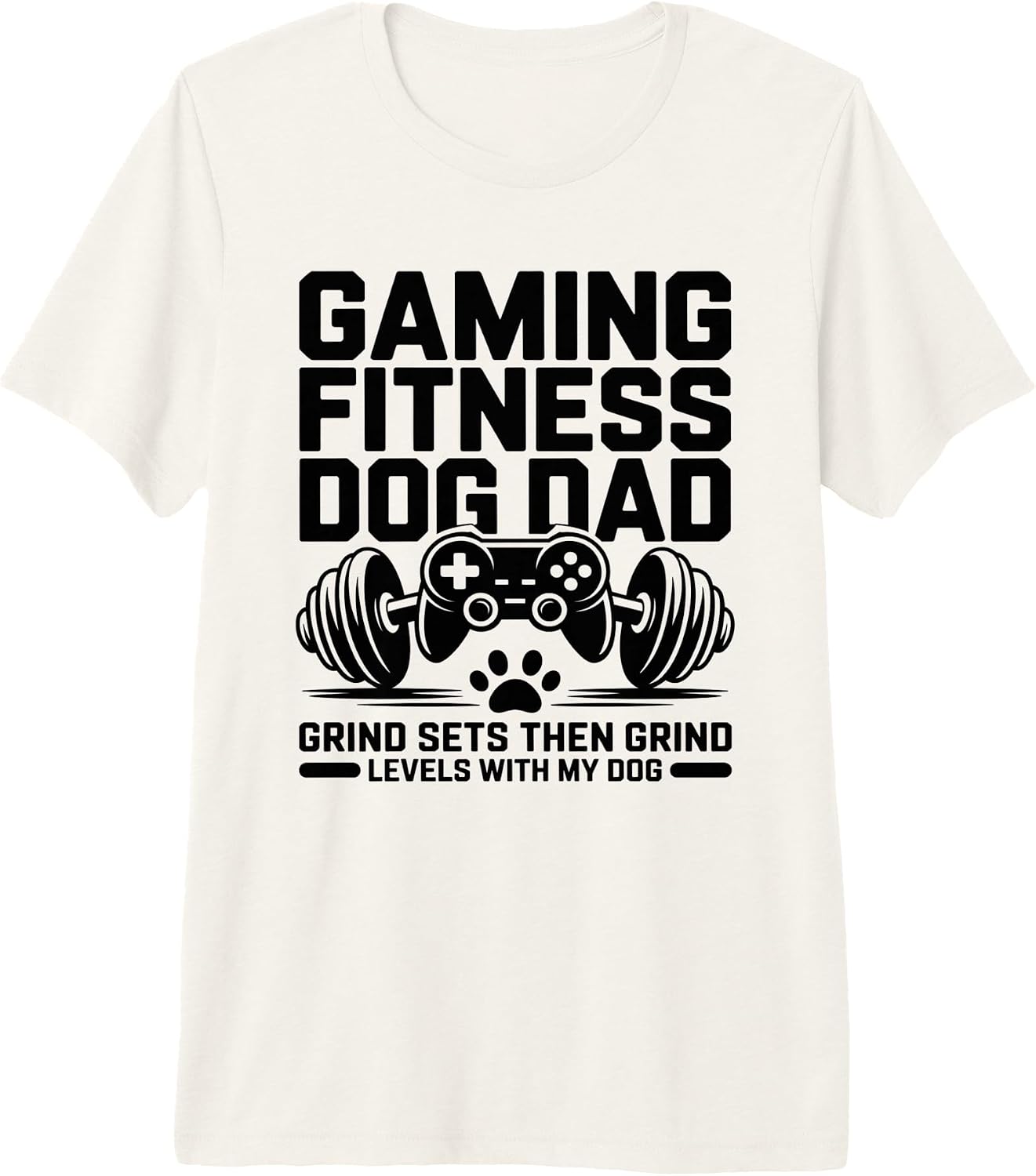 Fitness Dog Dad Gamer Workout