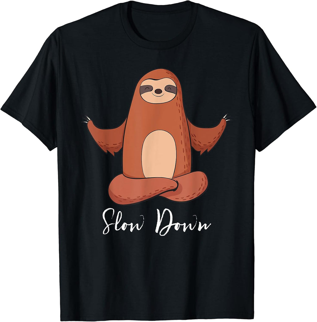 sloth graphic tee