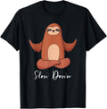 sloth graphic tee