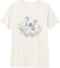Cute Floral Sleeping Animals Kids Adults Designs