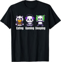 Eating Gaming Sleeping Panda Kids