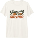 Glamping Survivor Outdoor Humor Camping Nature