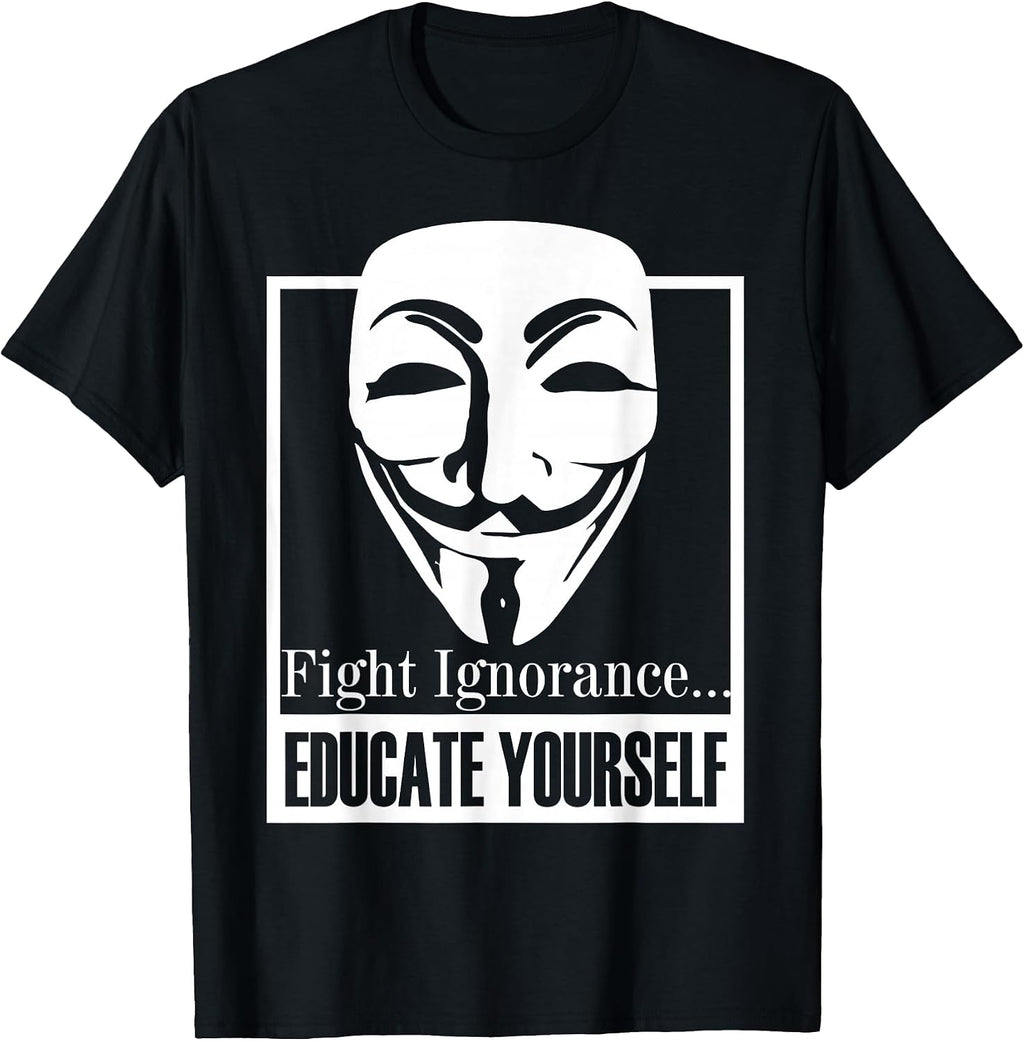 Anonymous Shirt Gifts Hacker