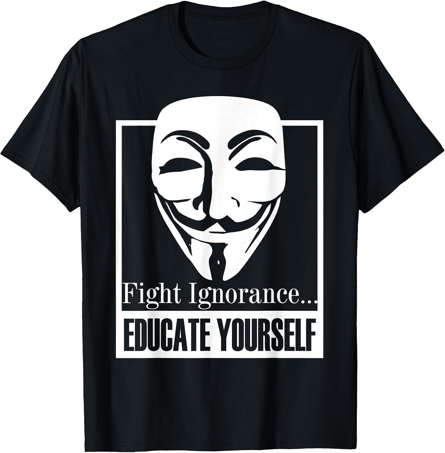 Anonymous Shirt Gifts Hacker