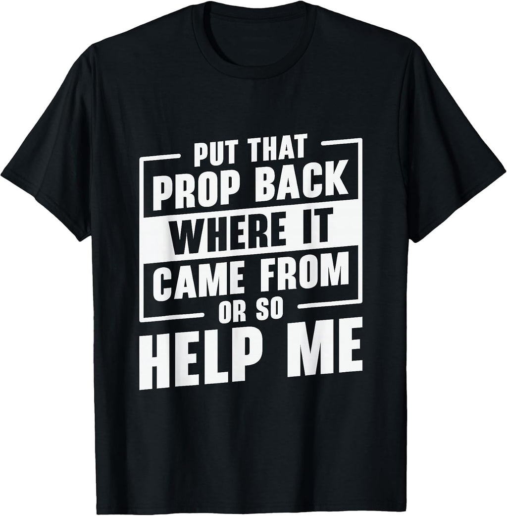 Theater Will Be Drama - Funny Stage Crew Merch