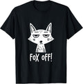 Weird Fox Funny Sayings Gifts Distressed