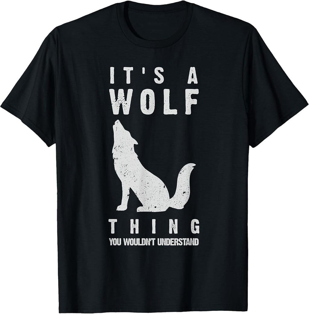 Distressed Texted By Wolf Theme